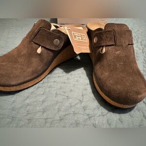 NEW Birkenstock Papillio Fanny platform clogs